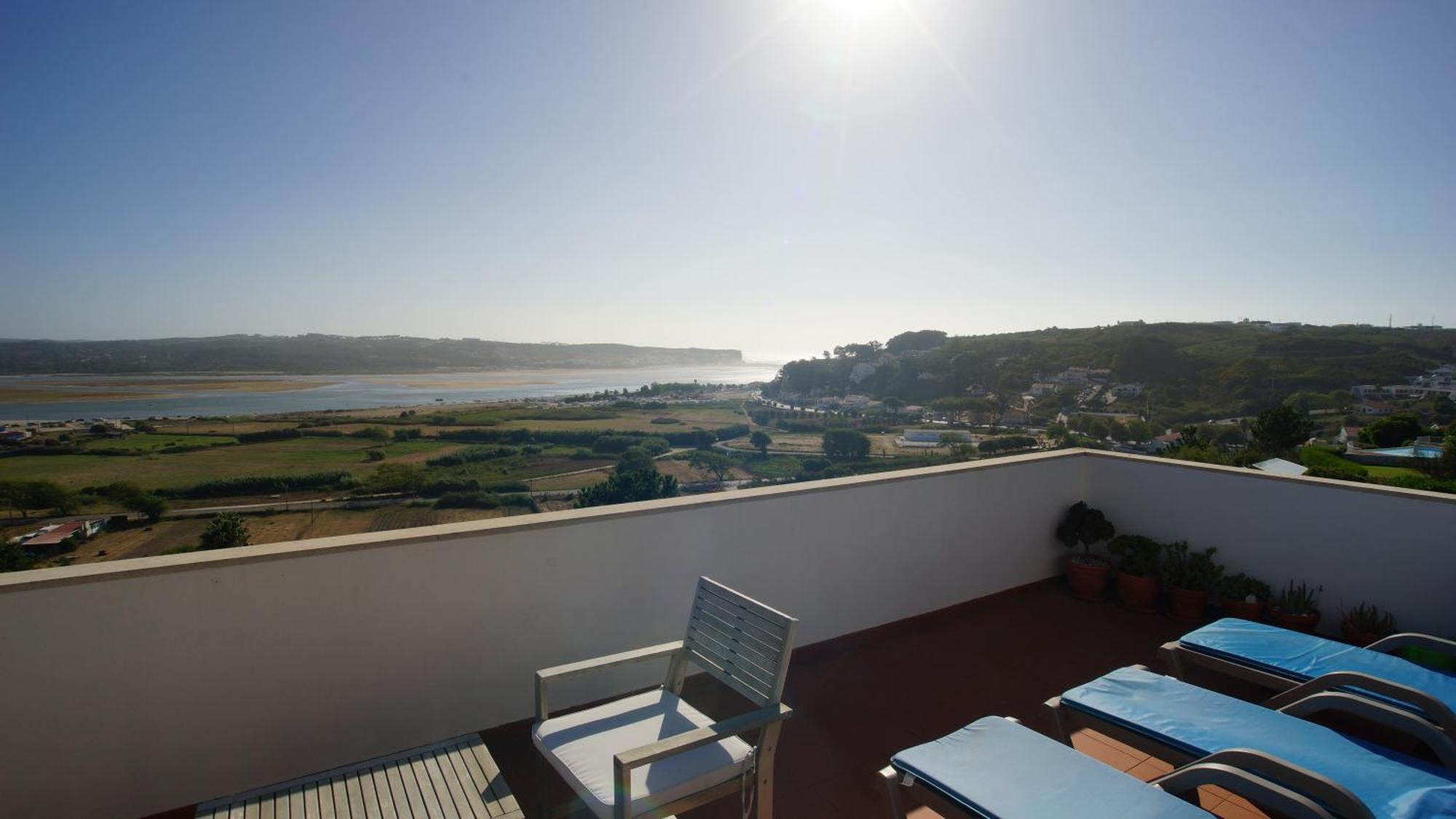 Casa Feliz Obidos Lagoon And Sea View Фош-ду-Арелью Экстерьер фото